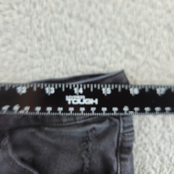 KanCan Shorts Womens 30 Distressed Denim Mid Rise Rolled Hem Casual Summer - Picture 8 of 16